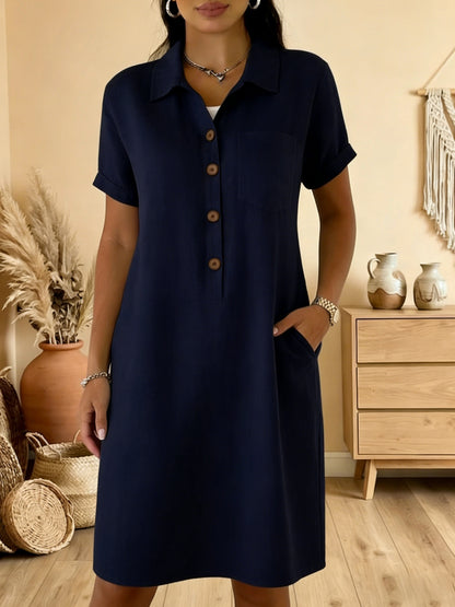【S-3XL】Vestido casual de verano cómodo, corte estilizado, moderno y versátil.