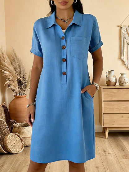 【S-3XL】Vestido casual de verano cómodo, corte estilizado, moderno y versátil.