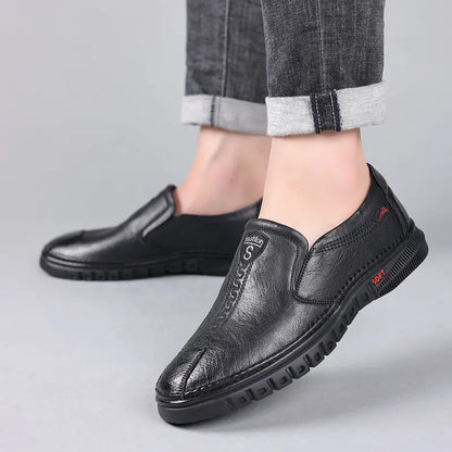 【39-44】Zapatos de cuero hechos a mano para hombres