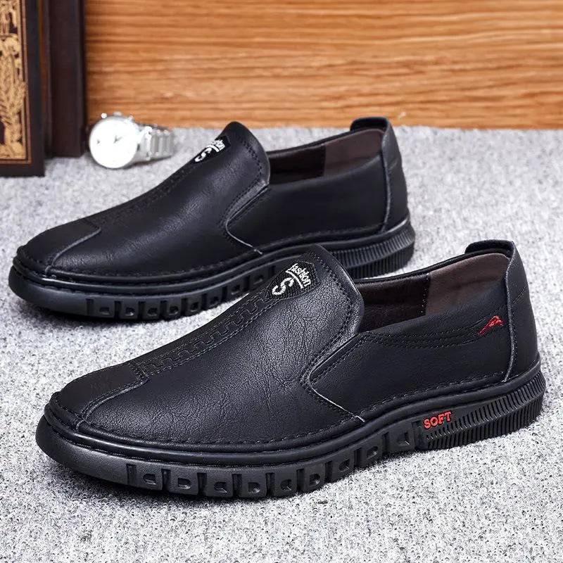 【39-44】Zapatos de cuero hechos a mano para hombres