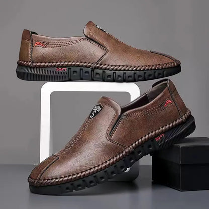 【39-44】Zapatos de cuero hechos a mano para hombres
