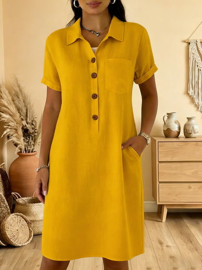 【S-3XL】Vestido casual de verano cómodo, corte estilizado, moderno y versátil.