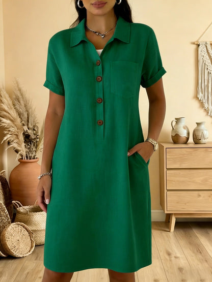 【S-3XL】Vestido casual de verano cómodo, corte estilizado, moderno y versátil.